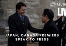 Canada’s Trudeau, Japan’s Kishida Speak to Press in Ottawa, 12 January 2023
