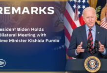 President Biden Holds a Bilateral Meeting with Prime Minister Kishida Fumio, 13 January 2023