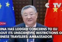 China Has Lodged Concerns to EU about Its Unscientific Restrictions on Chinese Travelers, 19 January 2023