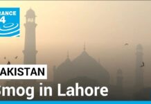 Smog in Lahore, Pakistan: One of Most Polluted Capital Worldwide, 16 December 2022