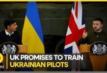 UK Promises to Train Ukrainian Pilots, 9 February 2023