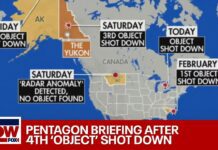 Pentagon Briefing after Fourth ‘Unidentified Object’ Shot Down, 13