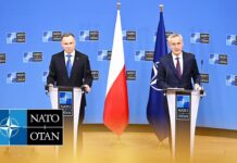 NATO Secretary General with the President of Poland Andrzej Duda, 15 February 2023