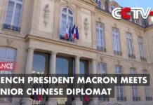 French President Macron Meets Senior Chinese Diplomat, 17 February 2023