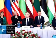 NATO Secretary General at the Bucharest 9 Summit (B9), in Poland , 22 February 2023