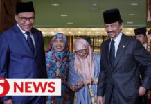PM Anwar Granted Audience with Brunei Sultan, 25 January 2023