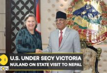 U.S. Under Secy Victoria Nuland on a State Visit to NepaL 30 January 2023