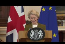 President von der Leyen in the UK – Press Conference with British PM Rishi Sunak, 27 February 2023