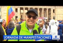 Más de Diezmil Personas Salieron a las Calles para Protestar en Contra de Gustavo Petro, 15 febrero 2023