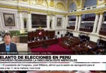 Informe desde Lima: Congreso Posterga Nuevamente Debate sobre Adelanto de Elecciones, 1 febrero 2023