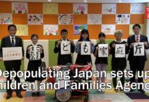 Depopulating Japan Sets up Children and Families Agency, 3 April 2023