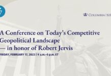 SIPA’s Annual Gabriel Silver Lecture, including Avril Haines, Director of National Intelligence Discussion 17 February 2023