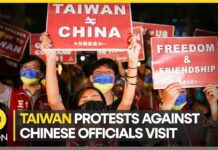 Protests in Taiwan Against Chinese Officials Visit, Delegation to Attend Lantern Festival, 18 February 2023