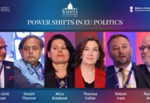 Eastern Promise: The Power Shifts in EU Politics | Shashi Tharoor | Raisina Dialogue 2023, 4 March 2023