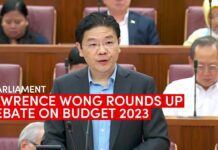 Lawrence Wong Rounds up Budget 2023 Debate in Parliament, 24 February 2023