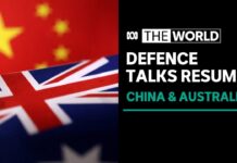 Australian Defence Officials Host Chinese Military Delegation in Canberra, 22 March 2023