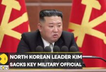 North Korean Leader Kim Jong Un Sacks Key Military Official, 3 January 2022