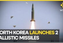 Pyongyang Fires Two Short-range Ballistic Missiles off Its East Coast, 27 March 2023