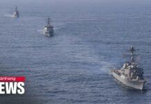 Seoul-Washington-Tokyo Bring out Aegis-class Destroyers for Joint Naval Drill, 17 April 2023
