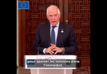EU HR Borrell Visits Algeria, 13 March 2023