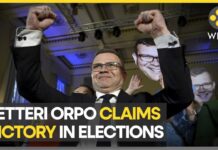 Finland General Elections 2023: Leader of National Coalition Party Petteri Orpo Claims Victory, 3 April 2023