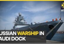 Russia: Frigate Armed with Hypersonic Missile in Jeddah, 6 April 2023