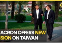 French President Emmanuel Macron Calls for Independent European Stance on Taiwan, 10 April 2023