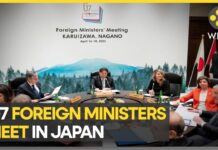 Foreign Ministers from G7 Nations Meeting in Karuizawa, Japan, 17 April 2023