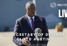 US Secretary of Defense Lloyd Austin Hosts Ukraine Contact Group at Ramstein Air Base, 21 April 2023