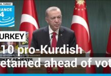 Turkey Detains 110 pro-Kurdish Suspects Ahead of Vote, 25 April 2023