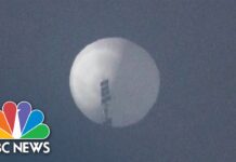 Chinese Spy Balloon Gathered Intelligence from U.S. Military Sites, Senior U.S. Officials Say, 3 April 2023