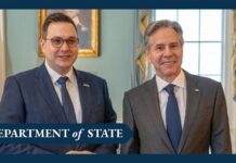 Secretary Blinken Meets with Czech Republic Foreign Minister Jan Lipavský, 2 May 2023