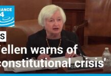 Yellen Warns of ‘Constitutional Crisis’ in US Debt Ceiling Showdown, 8 May 2023