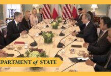 Secretary Blinken Meets with Kuwaiti Foreign Minister Sheikh Salem Al Sabah, 12 May 2023