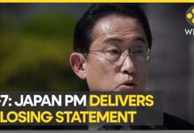 Japan’s Kishida Says ‘Significant’ G7 Showed Solidarity with Guest Zelensky, 21 May 2023