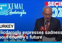 Kemal Kilicdaroglu Expresses Sadness about Country’s Future, 28 May 2023