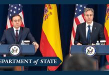 Secretary Blinken Participates in a Joint Press Availability with Spanish Foreign Minister Albares, 11 May 2023