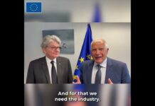 HR/VP Josep Borrell & Commissioner Breton | European Defence Industry 10 May 2023,