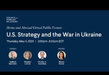 U.S. Strategy and the War in Ukraine, 4 May 2023