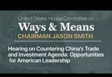 Hearing on Countering China’s Trade and Investment Agenda: Opportunities for American Leadership, 18 April 2023