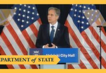 Secretary Blinken Delivers a Speech on Russia’s Aggression against Ukraine, in Helsinki, Finland, 2 June 2023