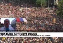 Tens of Thousands Gather in Belgrade for Fifth Anti-government Protest Since Mass Shootings, 3 June 2023