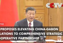 Xi Proposes Elevating China-Gabon Relations to Comprehensive Strategic Cooperative Partnership, 19 April 2023
