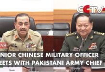 Senior Chinese Military Officer Meets with Pakistani Army Chief, 27 April 2023