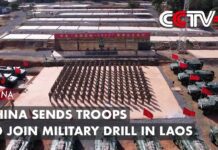 China Sends Troops to Join Military Drill in Laos, 6 May 2023