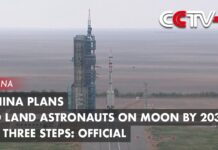 China Plans to Land Astronauts on Moon by 2030 in Three Steps: Official, 1 June 2023