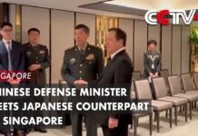 Chinese Defense Minister Meets Japanese Counterpart in Singapore, 4 June 2023
