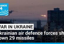 Ukraine Says Air Defence Forces Downs 29 out of 30 Russian Missiles Fired Overnight, 19 May 2023