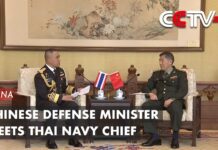 Chinese Defense Minister Meets Thai Navy Chief, 15 April 2023