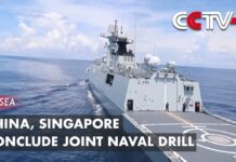 China, Singapore Conclude Joint Naval Drill, 2 May 2023